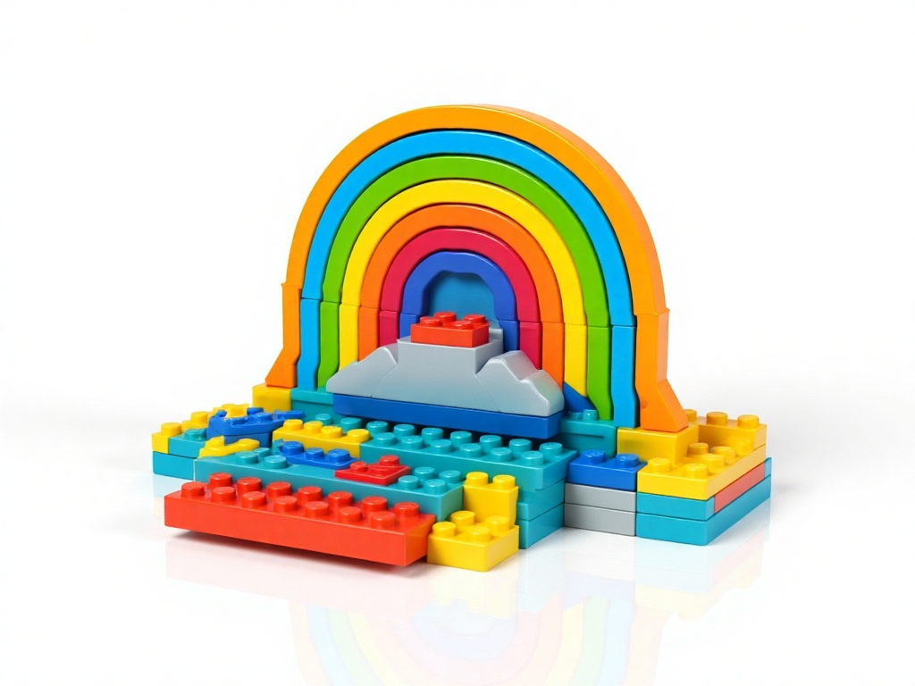 Rainbow Adventure Building Blocks