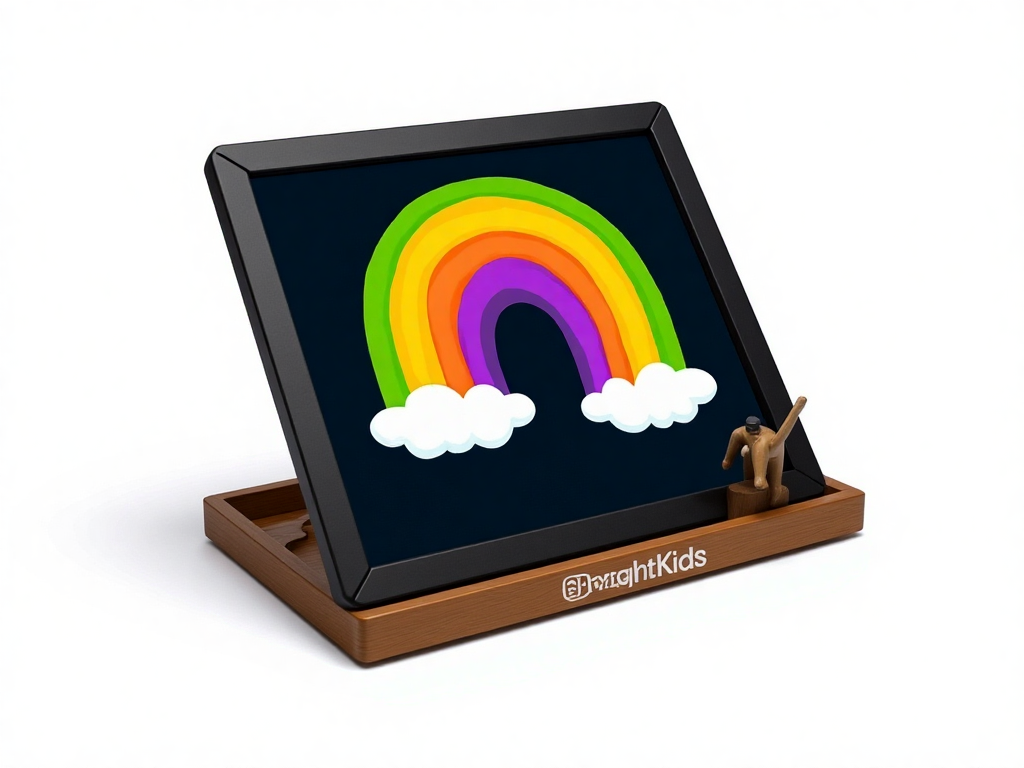 Rainbow Illuminated Drawing Board