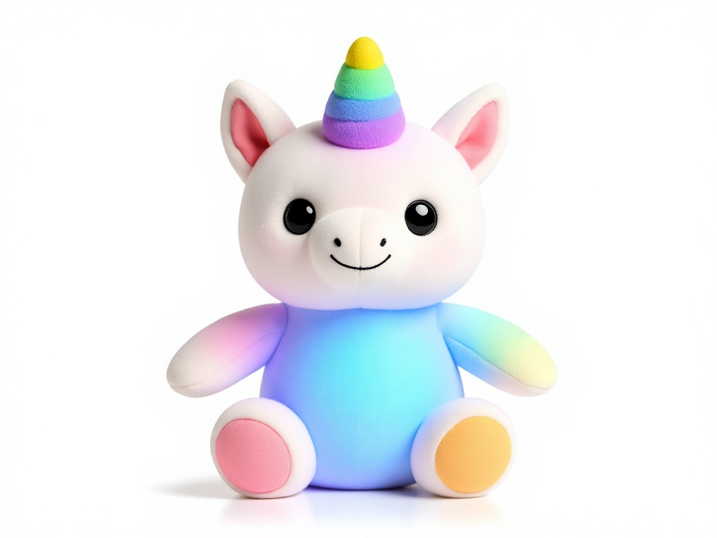Magic Glow Unicorn Plush