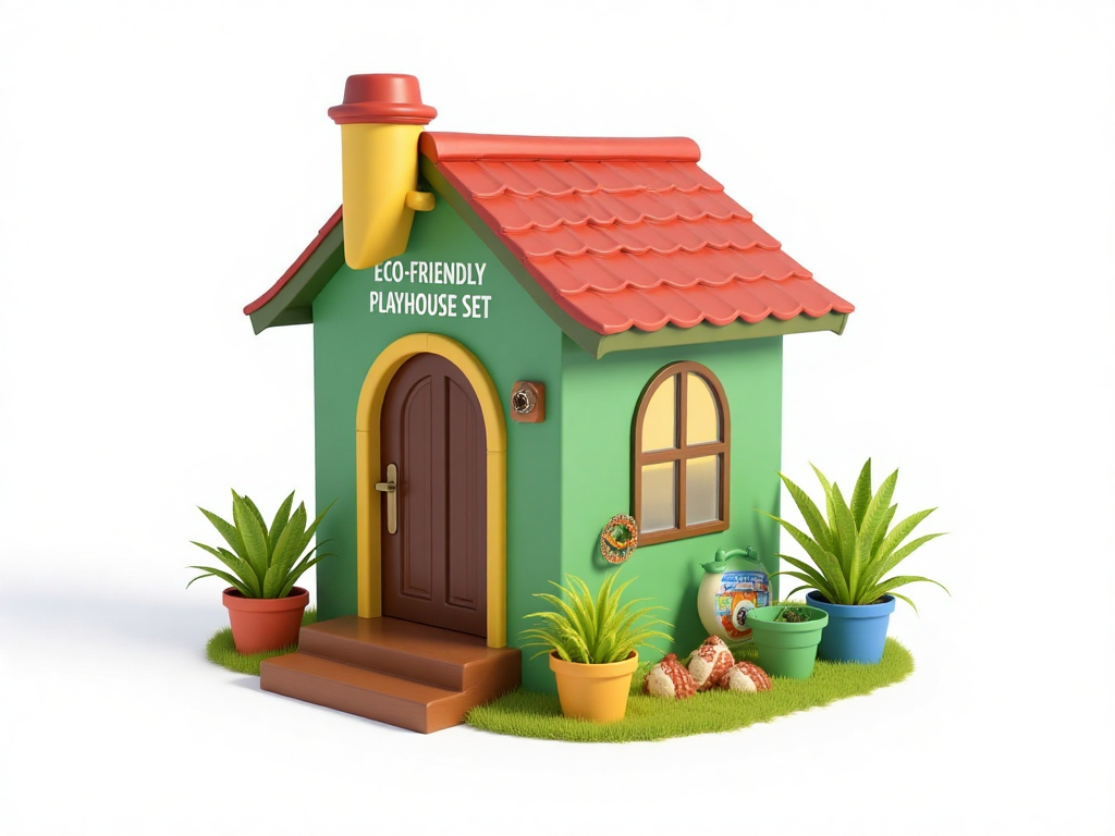 Eco-Friendly Playhouse Set