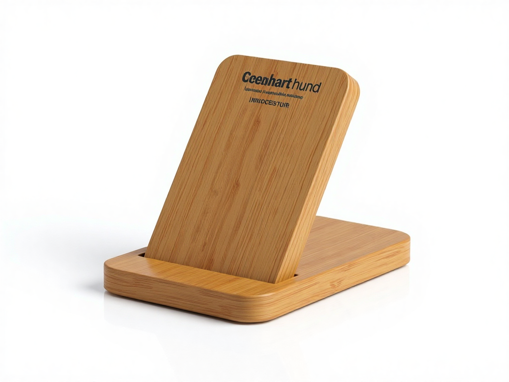 EcoSmart Bamboo Phone Stand