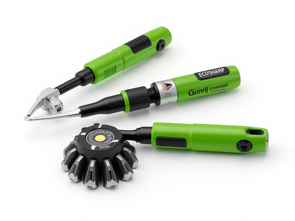 EcoSharp Solar-Powered Garden Tools Set