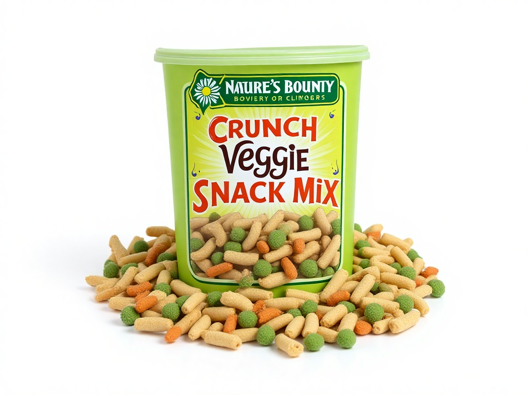 Crunchy Veggie Snack Mix