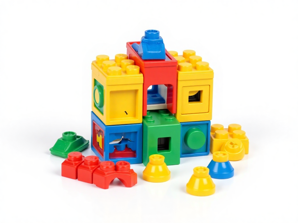 Colorful Building Block Set