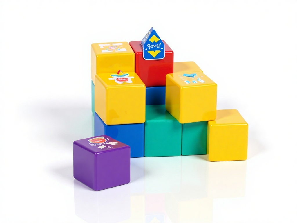Magic Color-Changing Building Blocks